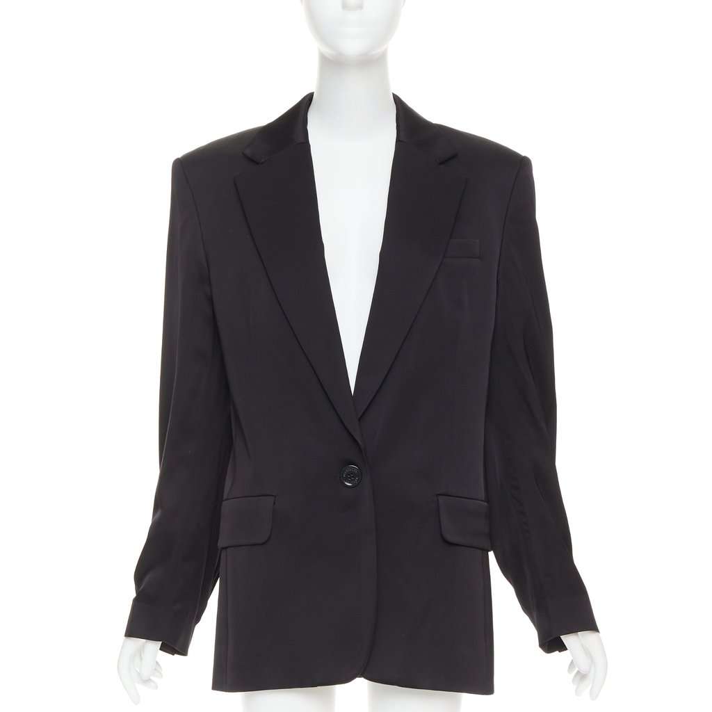Alexandre Vauthier Black Viscose Jacket Black Viscose Never worn, with tag - Front View