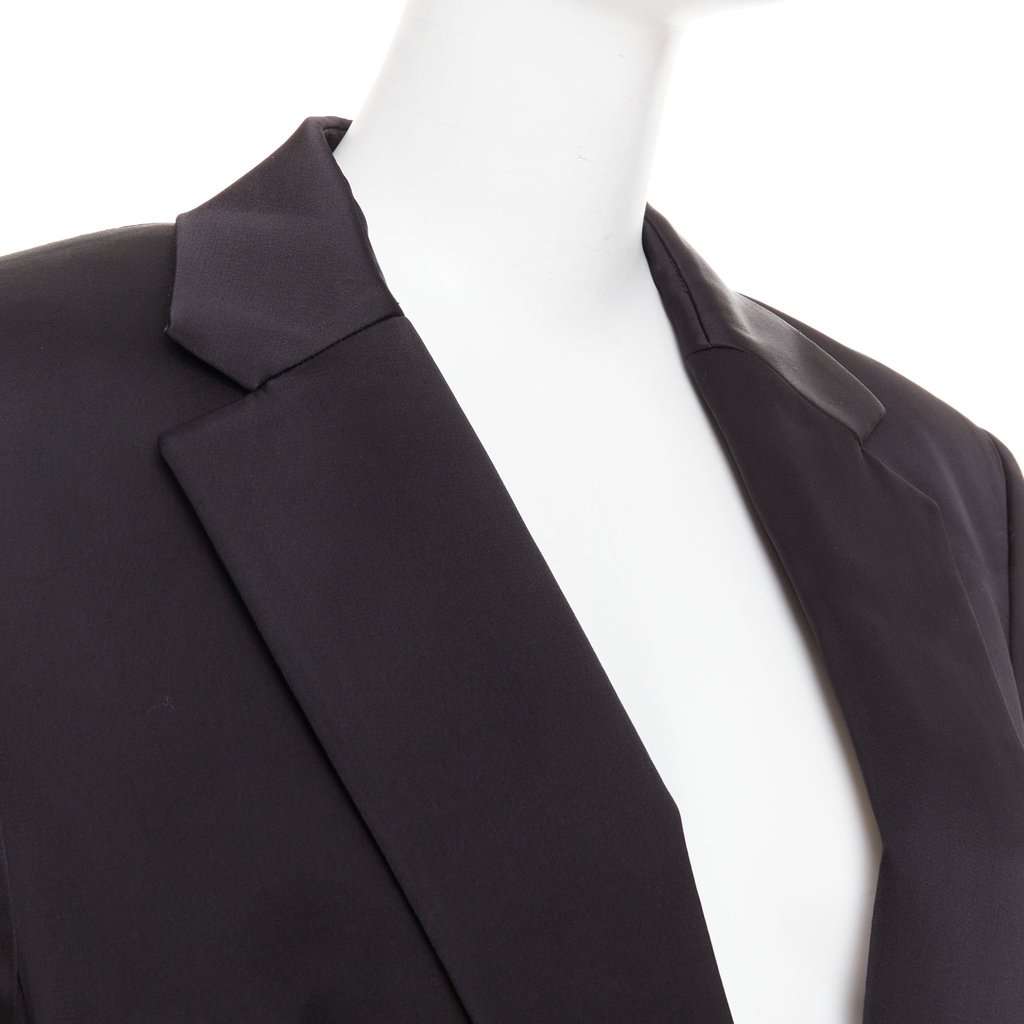 Alexandre Vauthier Black Viscose Jacket Black Viscose Never worn, with tag - Back View