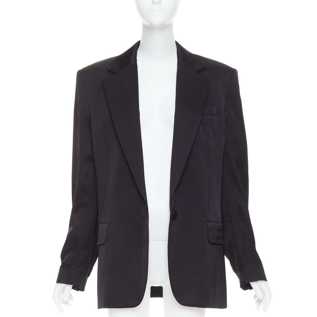 Alexandre Vauthier Black Viscose Jacket Black Viscose Never worn, with tag - Inside View