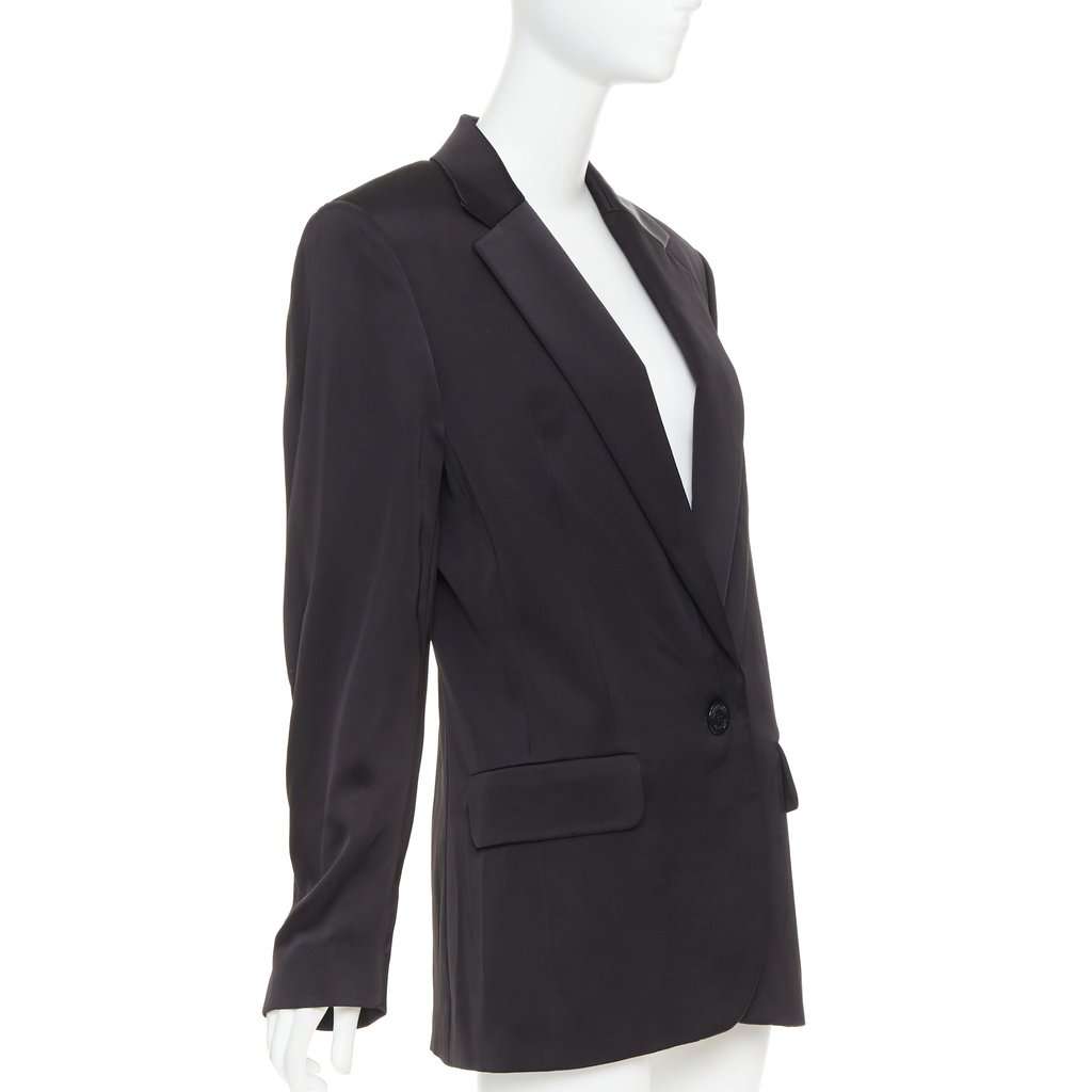 Alexandre Vauthier Black Viscose Jacket Black Viscose Never worn, with tag - Model View