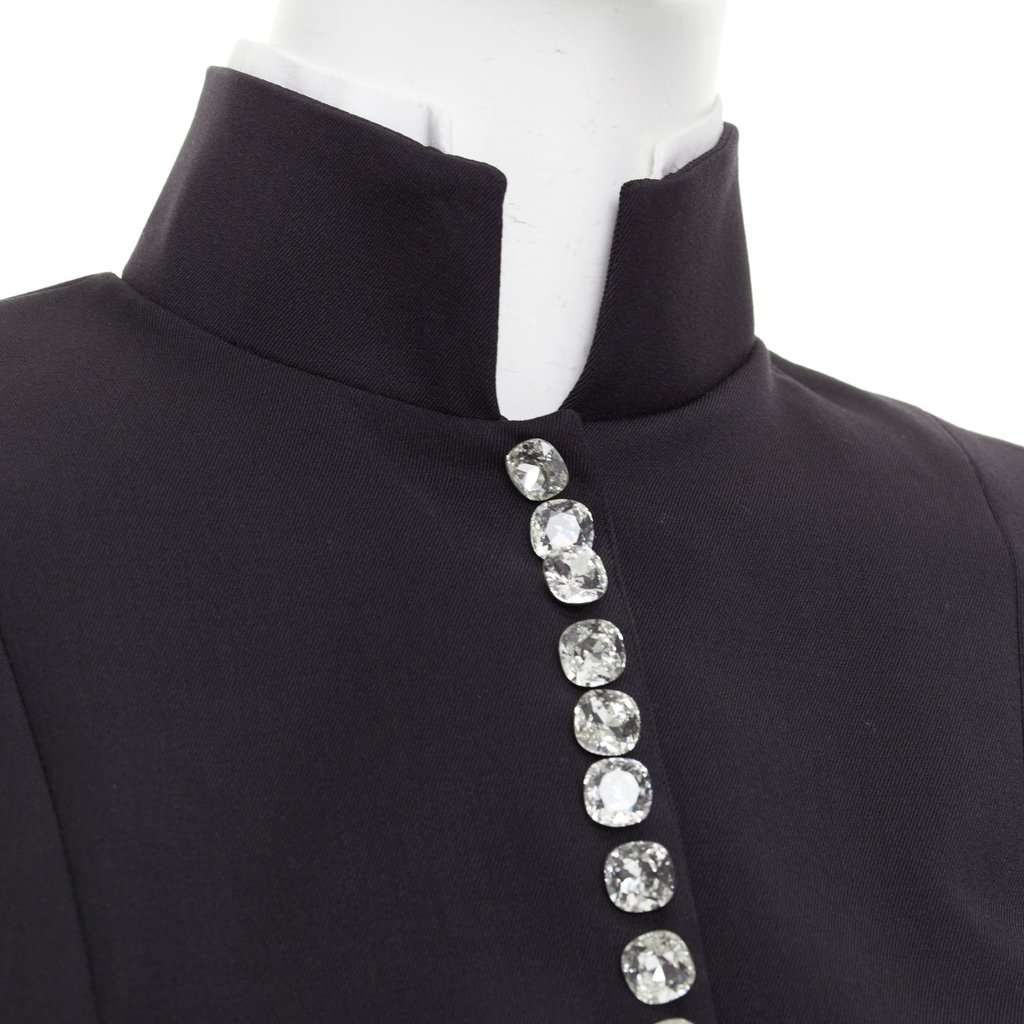 Alexandre Vauthier Black Wool Jacket Black Wool Good condition - Back View