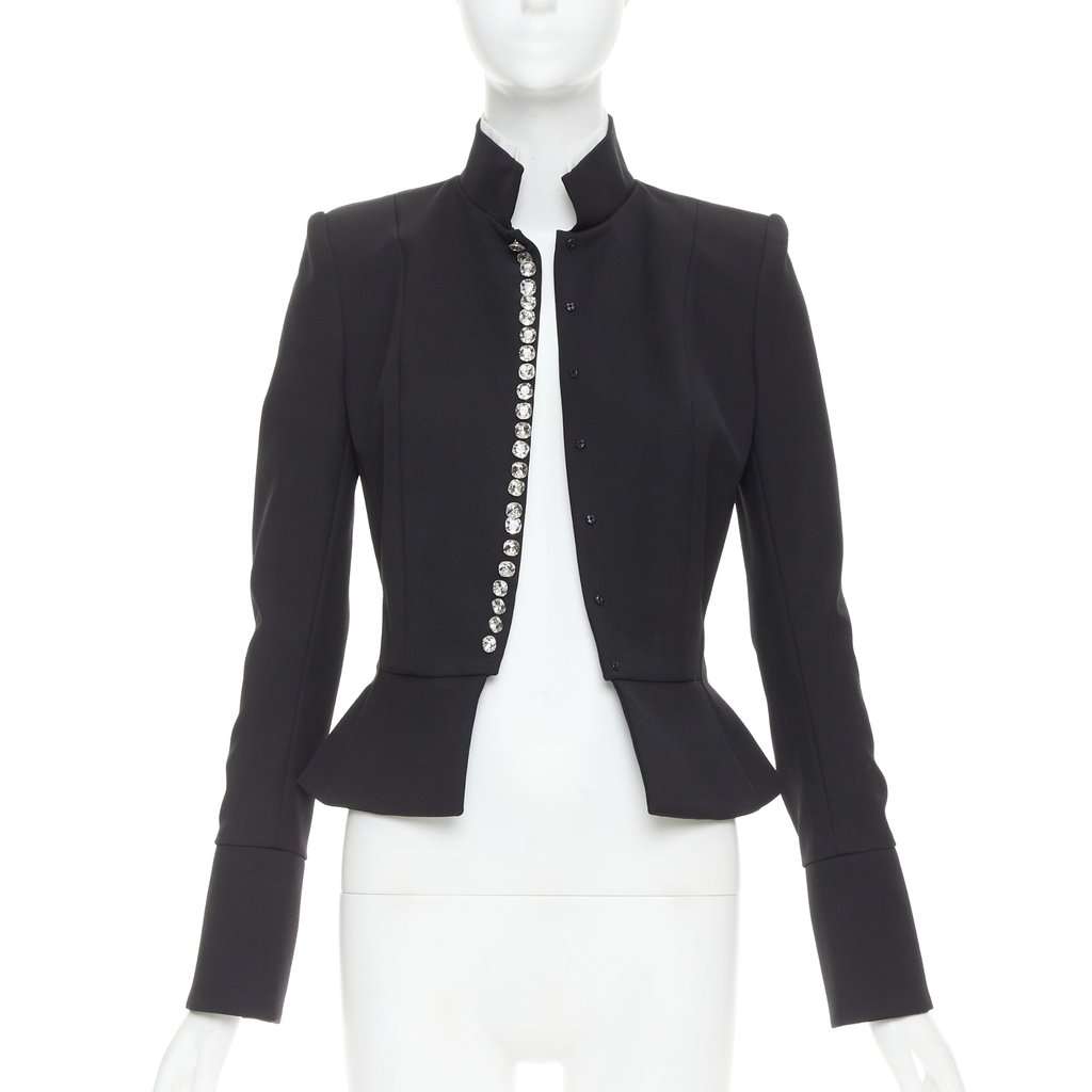 Alexandre Vauthier Black Wool Jacket Black Wool Good condition - Inside View