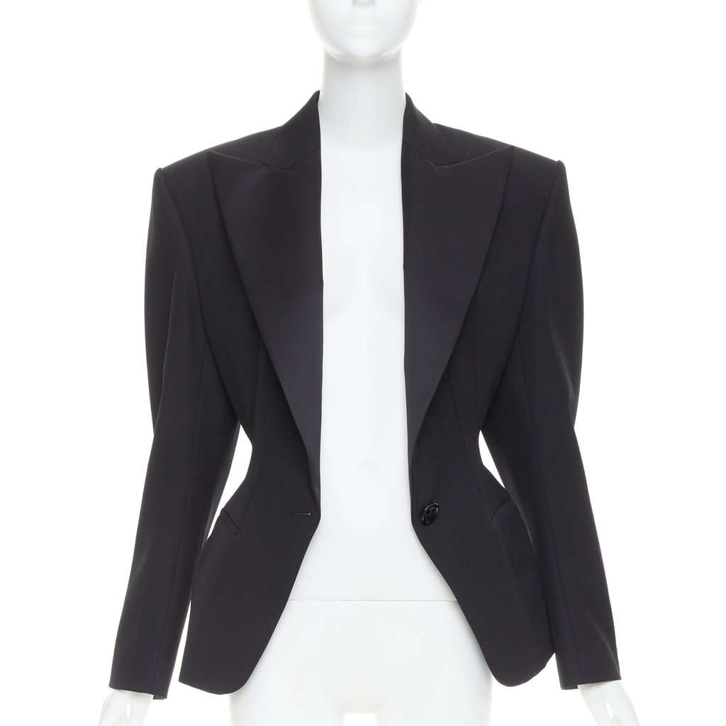Alexandre Vauthier Black Wool Jacket Black Wool Very good condition - Inside View
