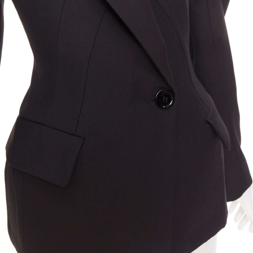 Alexandre Vauthier Black Polyester Jacket Black Polyester Very good condition - Back View