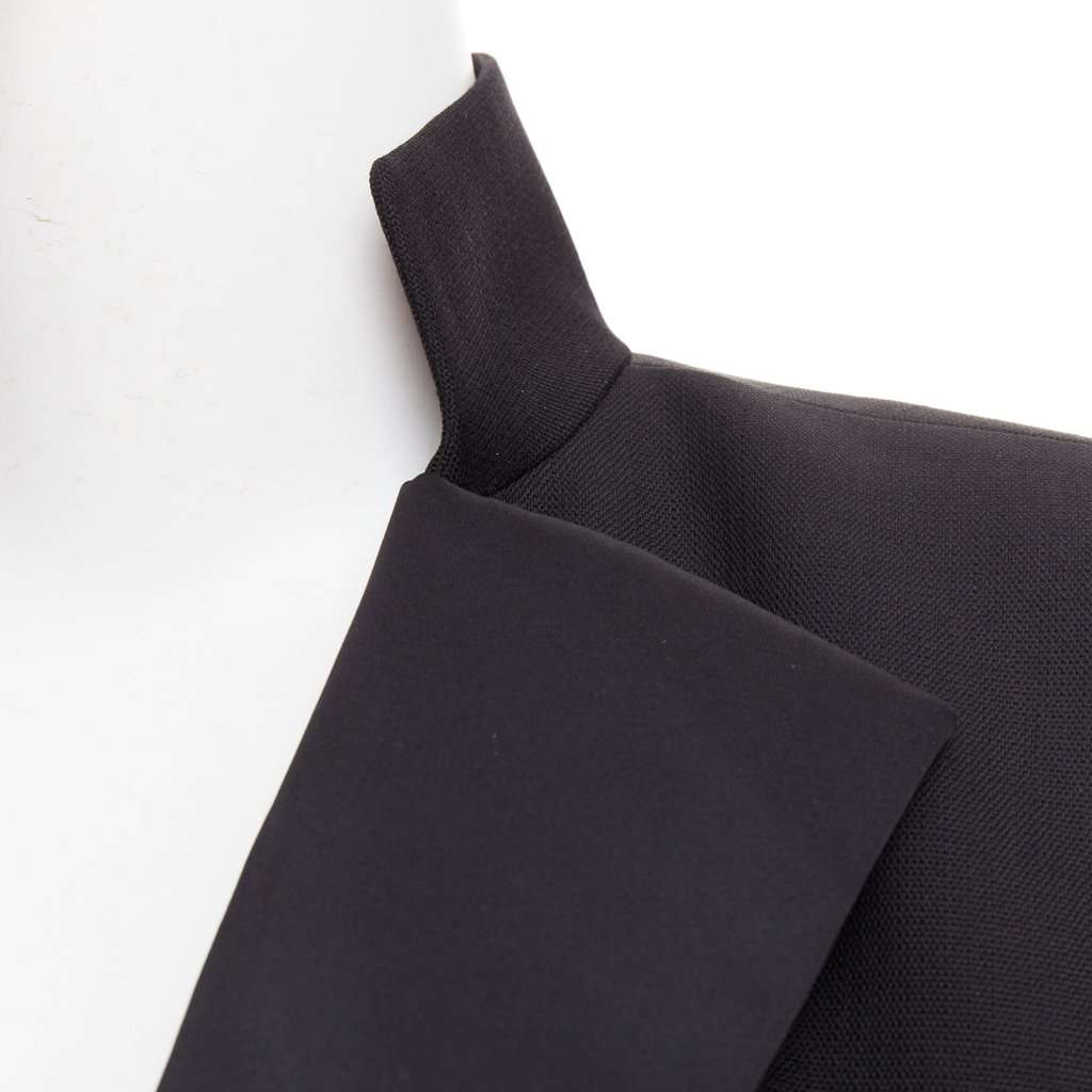 Alexandre Vauthier Black Wool Jacket Black Wool Very good condition - Back View