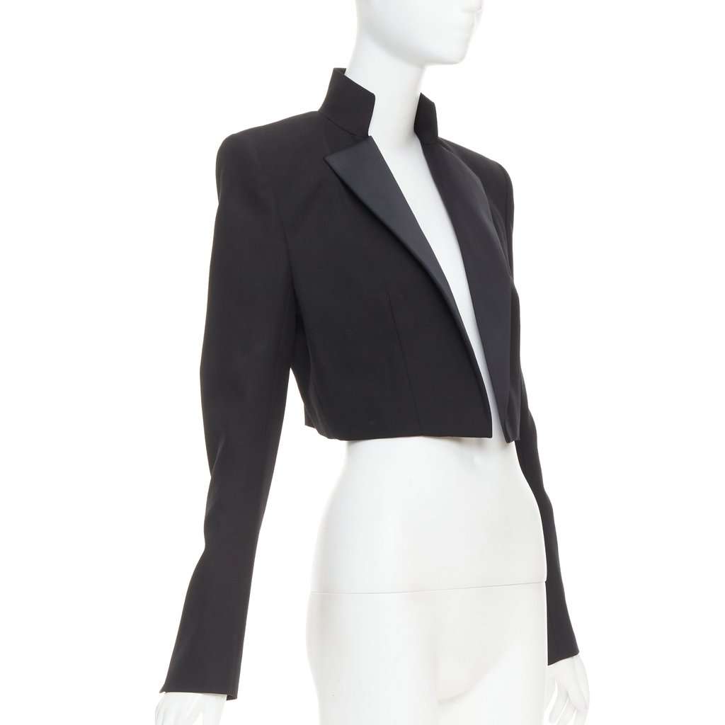 Alexandre Vauthier Black Wool Jacket Black Wool Very good condition - Inside View