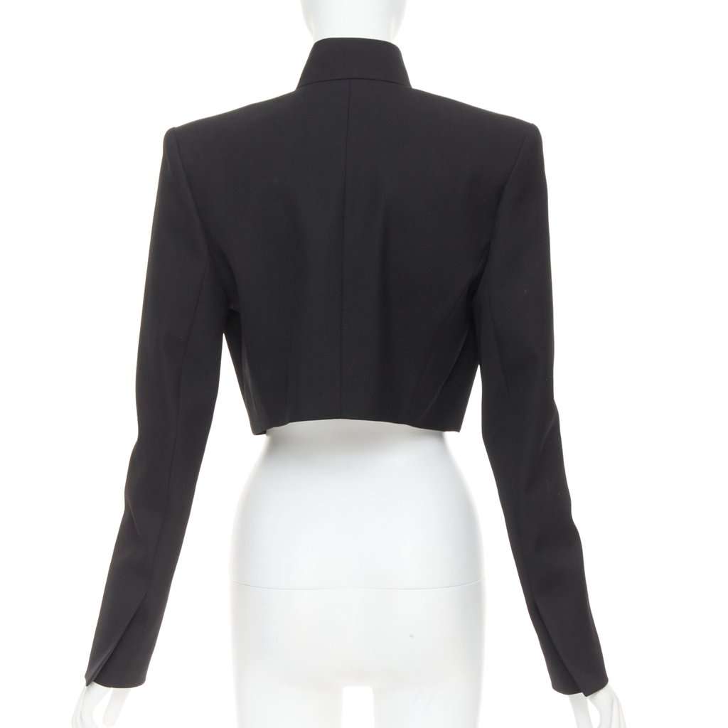 Alexandre Vauthier Black Wool Jacket Black Wool Very good condition - Box View
