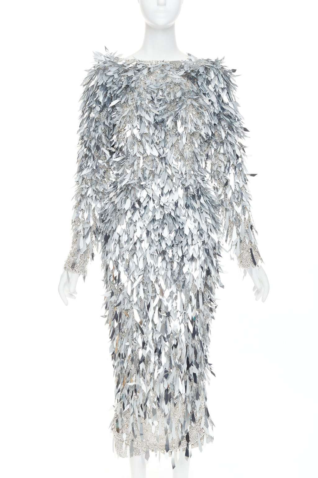 Alexandre Vauthier Silver Polyester Dress Silver Polyester Very good condition - Front View