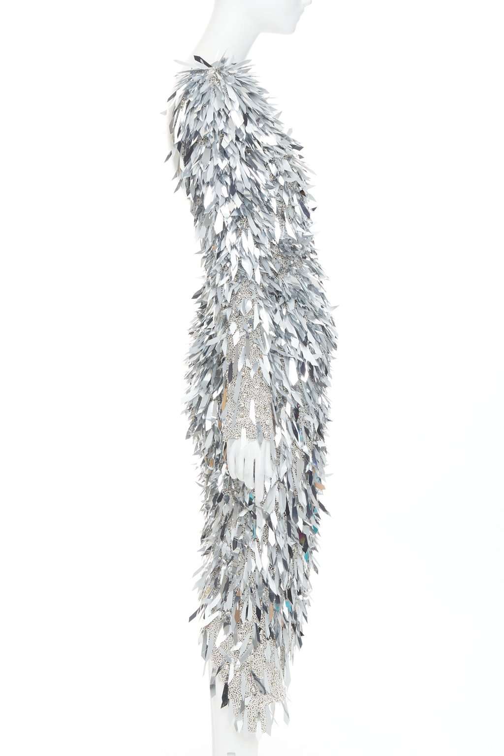 Alexandre Vauthier Silver Polyester Dress Silver Polyester Very good condition - Model View