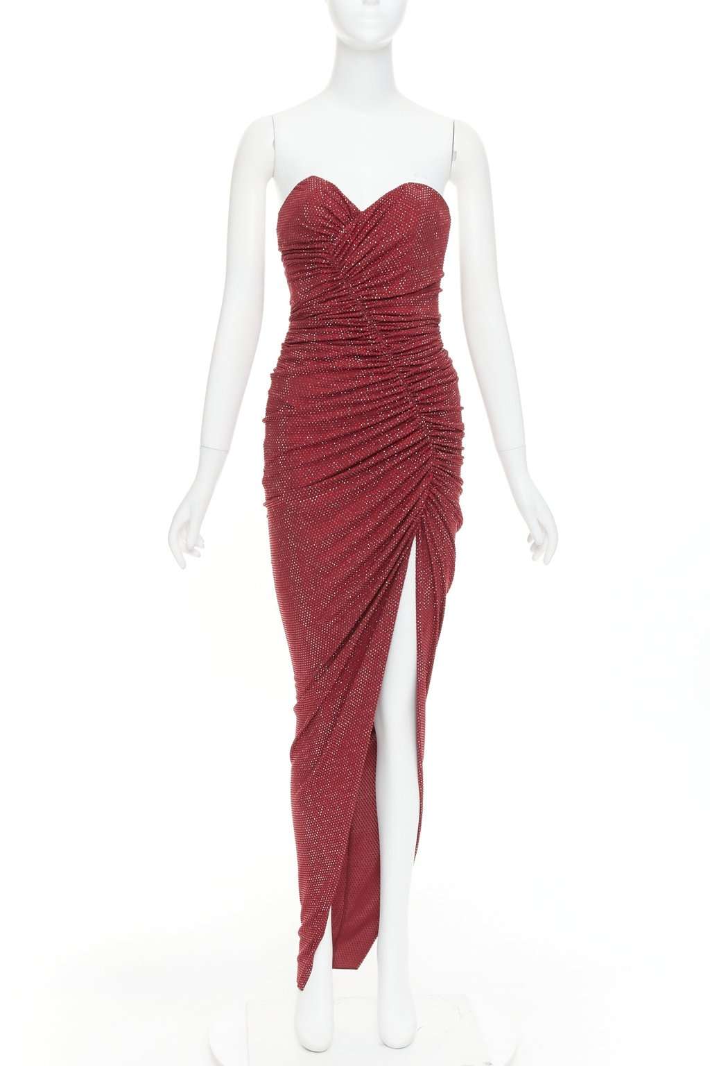 Alexandre Vauthier Red Viscose Dress Red Viscose Very good condition - Front View