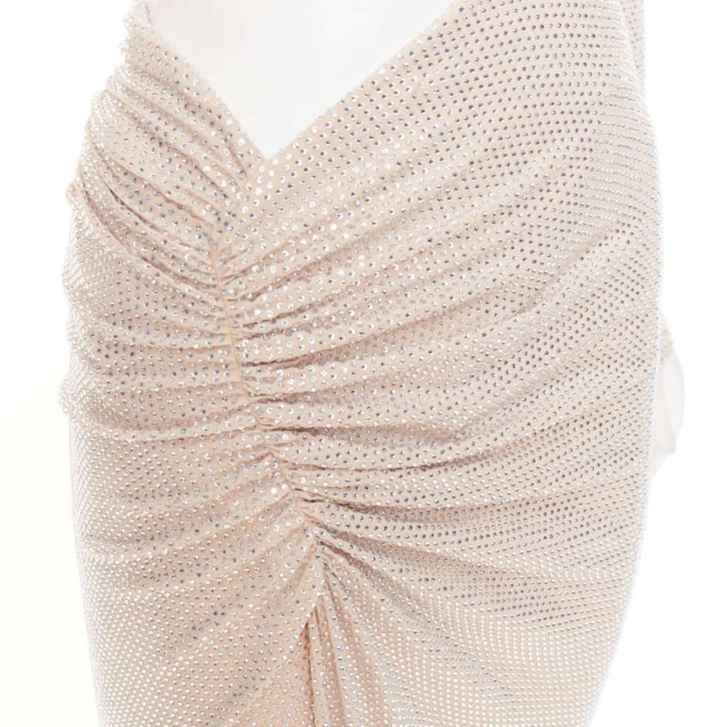 Alexandre Vauthier Beige Viscose Dress Beige Viscose Very good condition - Back View