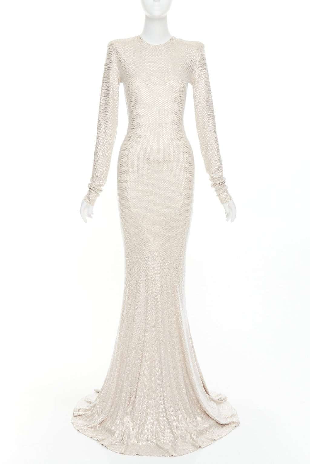 Alexandre Vauthier Beige Viscose Dress Beige Viscose Very good condition - Inside View