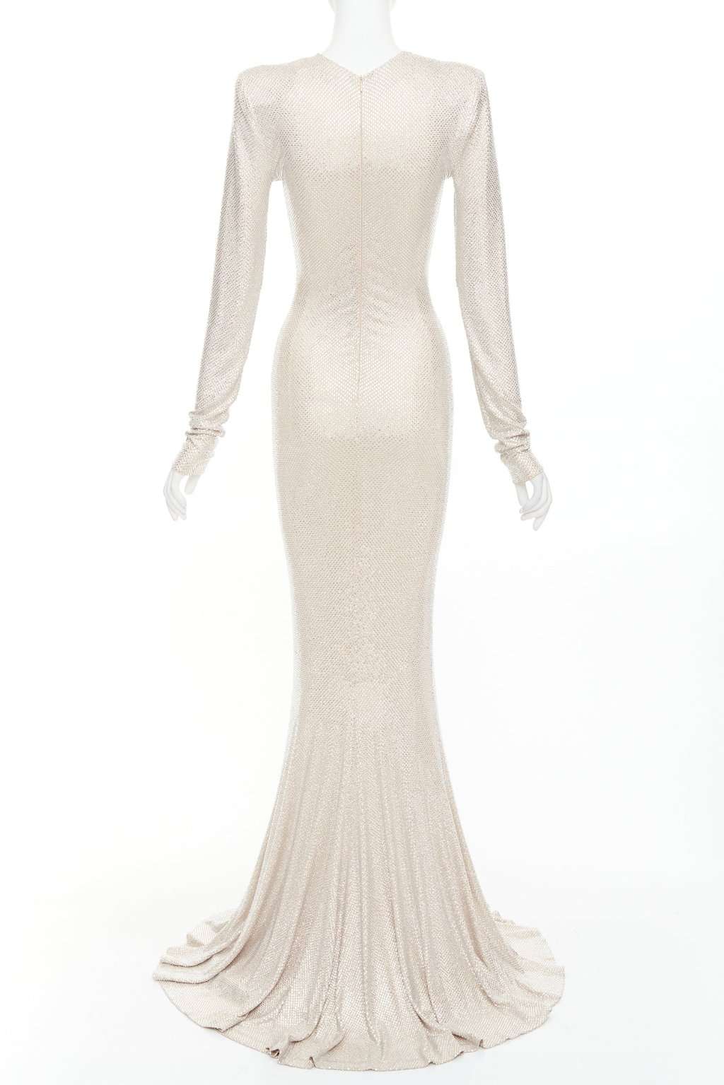 Alexandre Vauthier Beige Viscose Dress Beige Viscose Very good condition - Box View