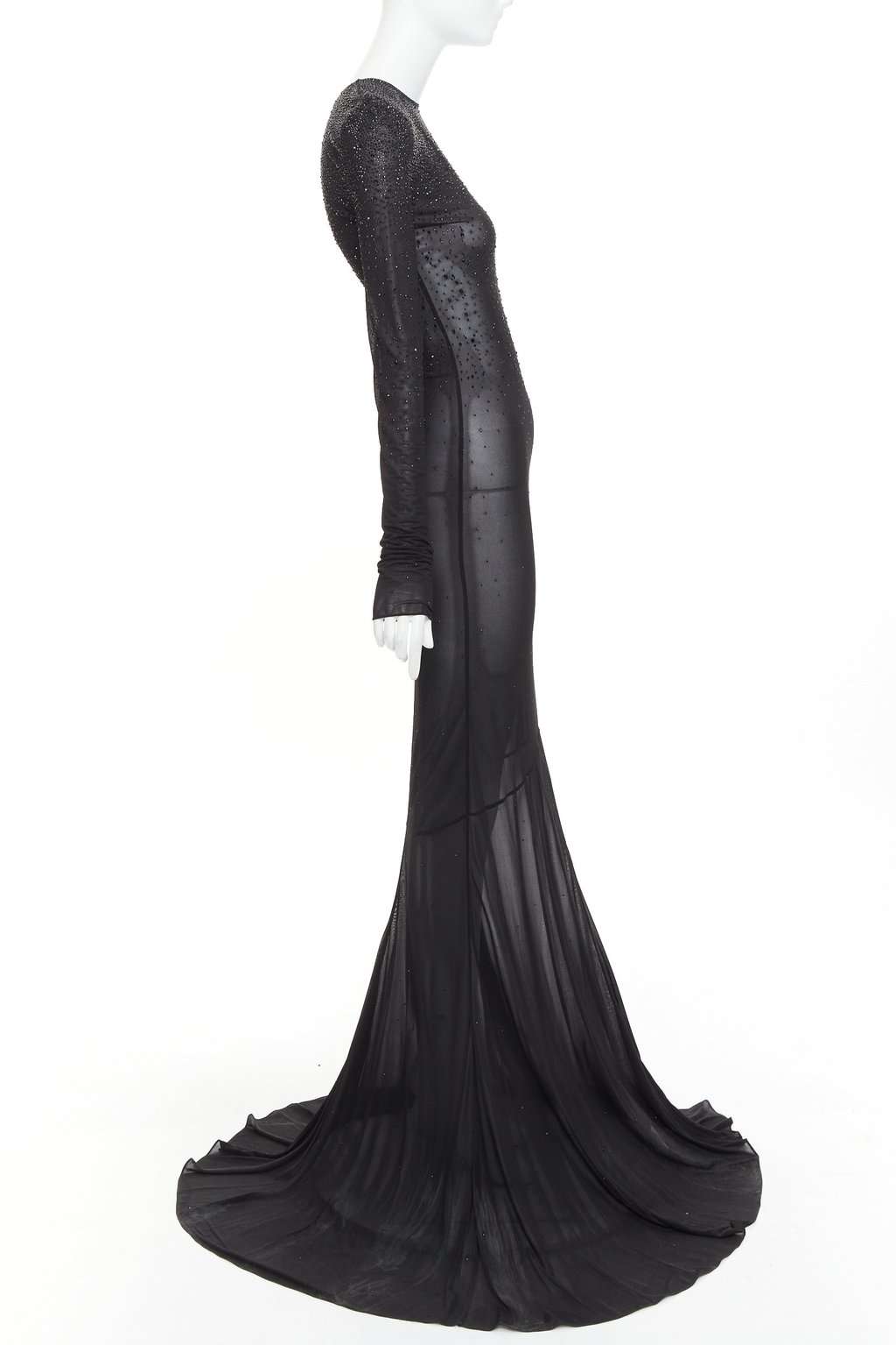 Alexandre Vauthier Black Viscose Dress Black Viscose Good condition - Model View