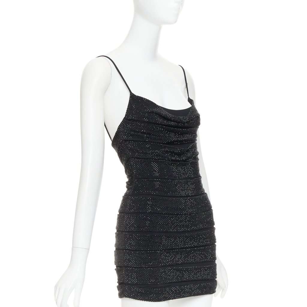 Alexandre Vauthier Black Viscose Dress Black Viscose Fair condition - Inside View