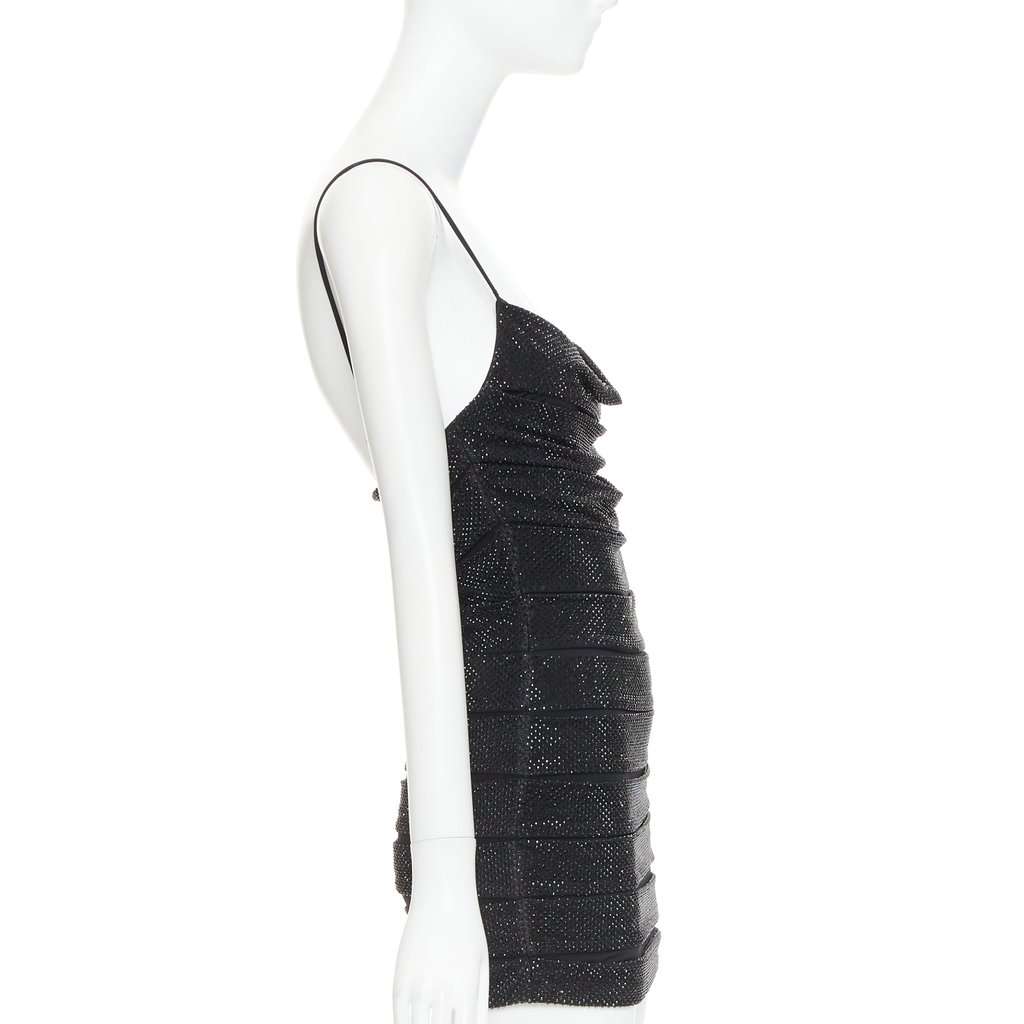 Alexandre Vauthier Black Viscose Dress Black Viscose Fair condition - Model View