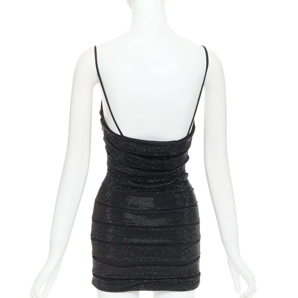 Alexandre Vauthier Black Viscose Dress Black Viscose Fair condition - Box View