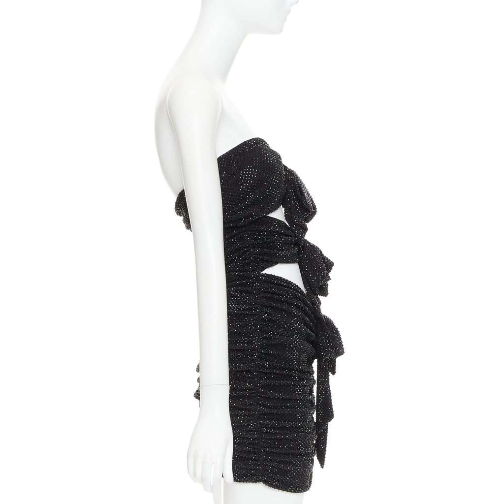 Alexandre Vauthier Black Viscose Dress Black Viscose Very good condition - Model View
