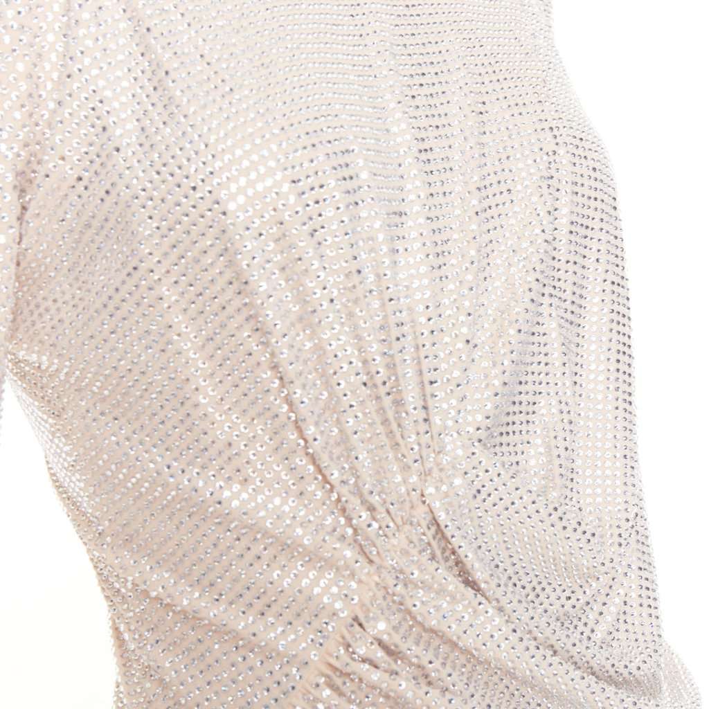 Alexandre Vauthier Beige Viscose Dress Beige Viscose Very good condition - Back View