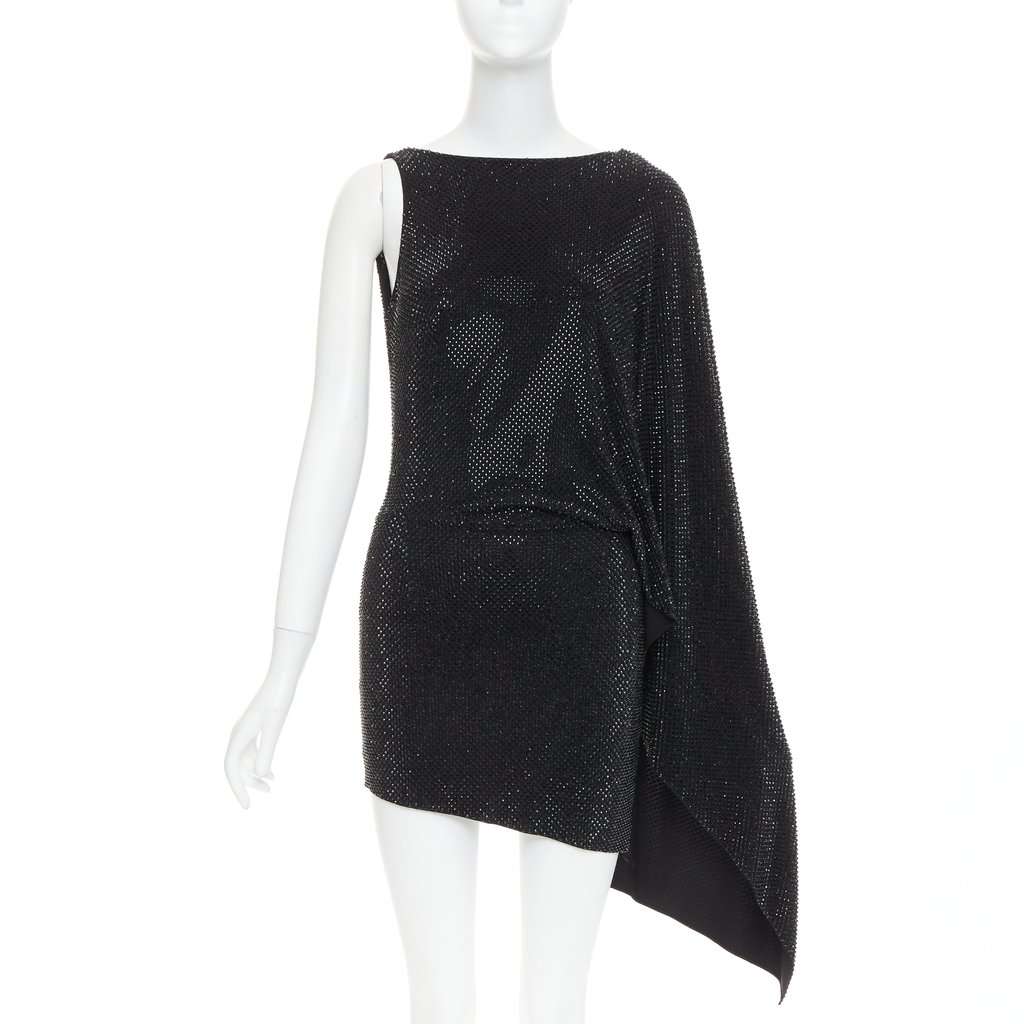 Alexandre Vauthier Black Polyester Dress Black Polyester Very good condition - Front View
