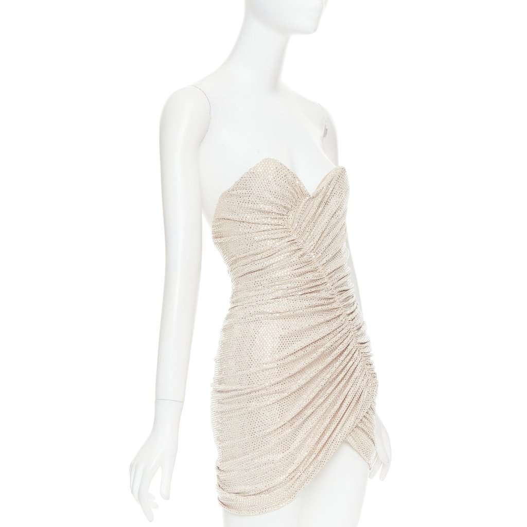 Alexandre Vauthier Beige Viscose Dress Beige Viscose Very good condition - Inside View