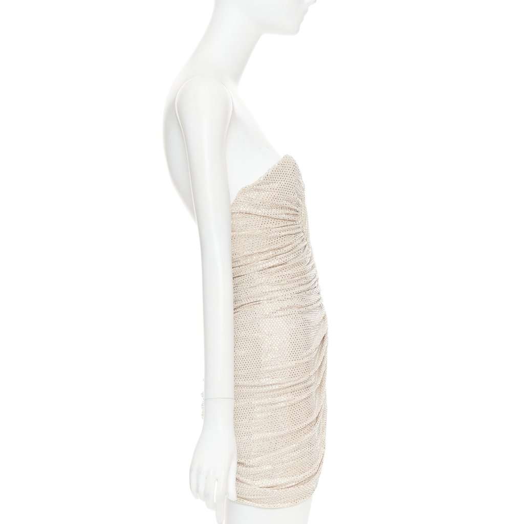 Alexandre Vauthier Beige Viscose Dress Beige Viscose Very good condition - Model View