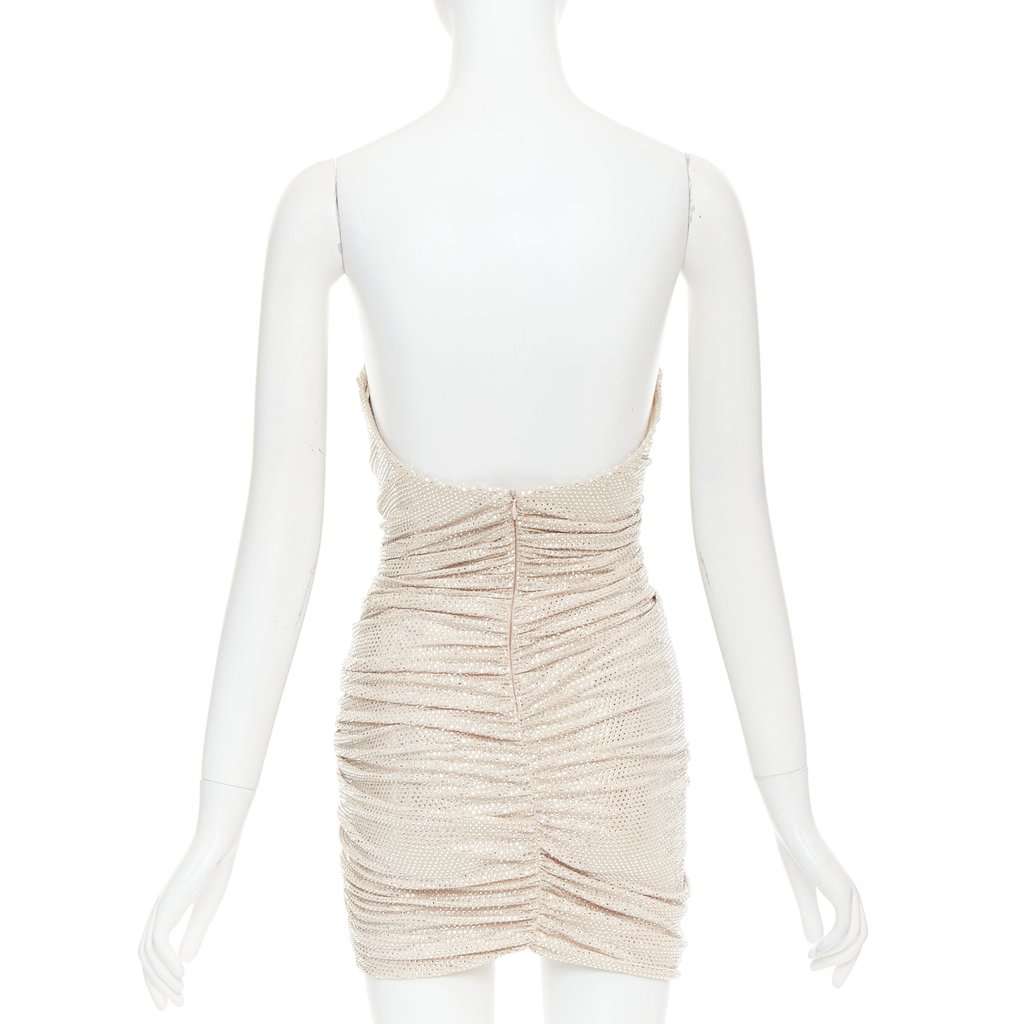 Alexandre Vauthier Beige Viscose Dress Beige Viscose Very good condition - Box View