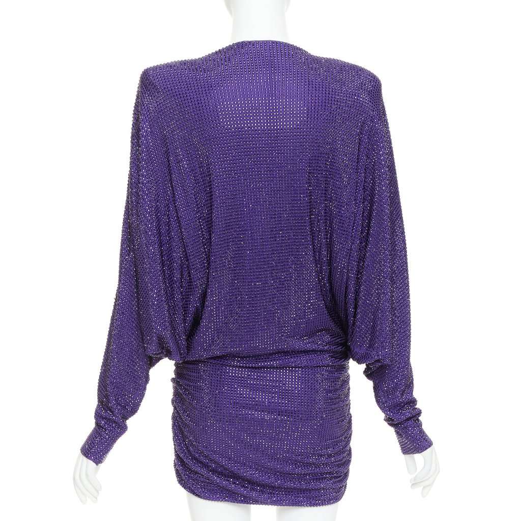 Alexandre Vauthier Purple Dress Purple Good condition - Box View