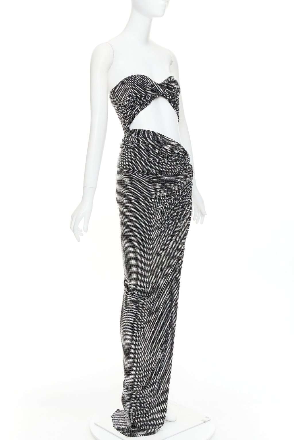 Alexandre Vauthier Silver Viscose Dress Silver Viscose Very good condition - Inside View