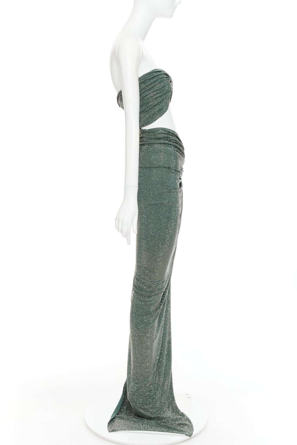 Alexandre Vauthier Green Dress Green Very good condition - Model View