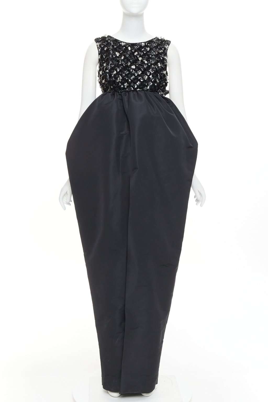 Alexandre Vauthier Black Silk Dress Black Silk Very good condition - Front View