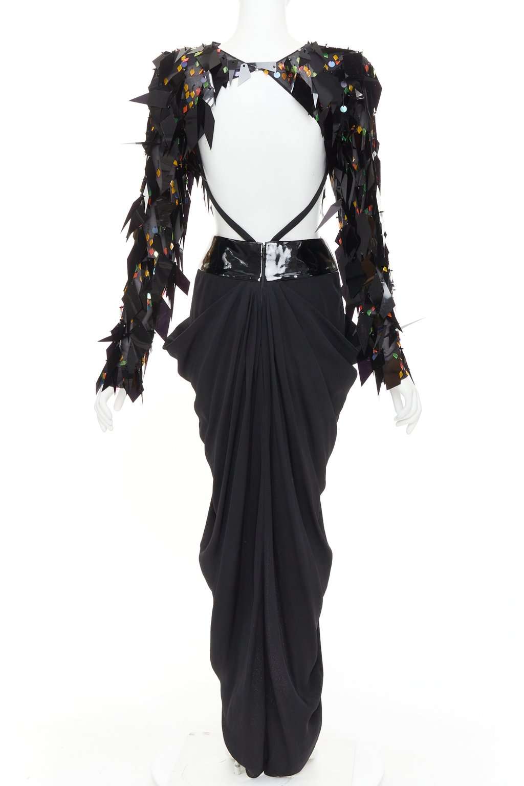 Alexandre Vauthier Black Dress Black Fair condition - Box View