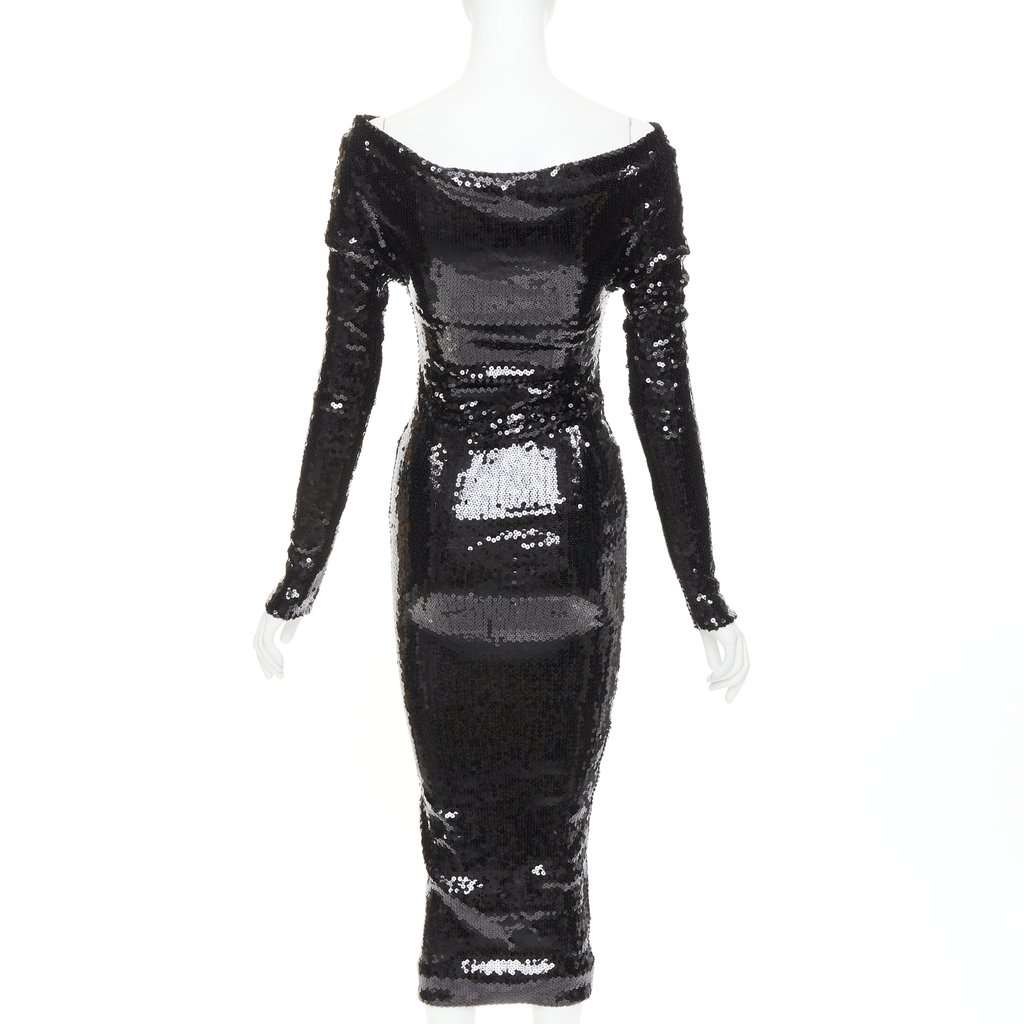 Alexandre Vauthier Black Dress Black Very good condition - Box View