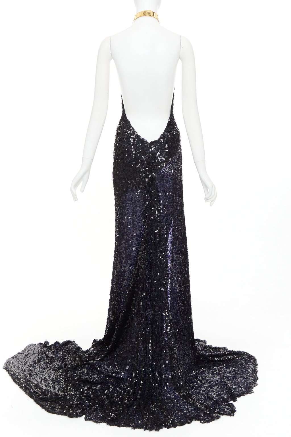 Alexandre Vauthier Navy Dress Navy Fair condition - Box View