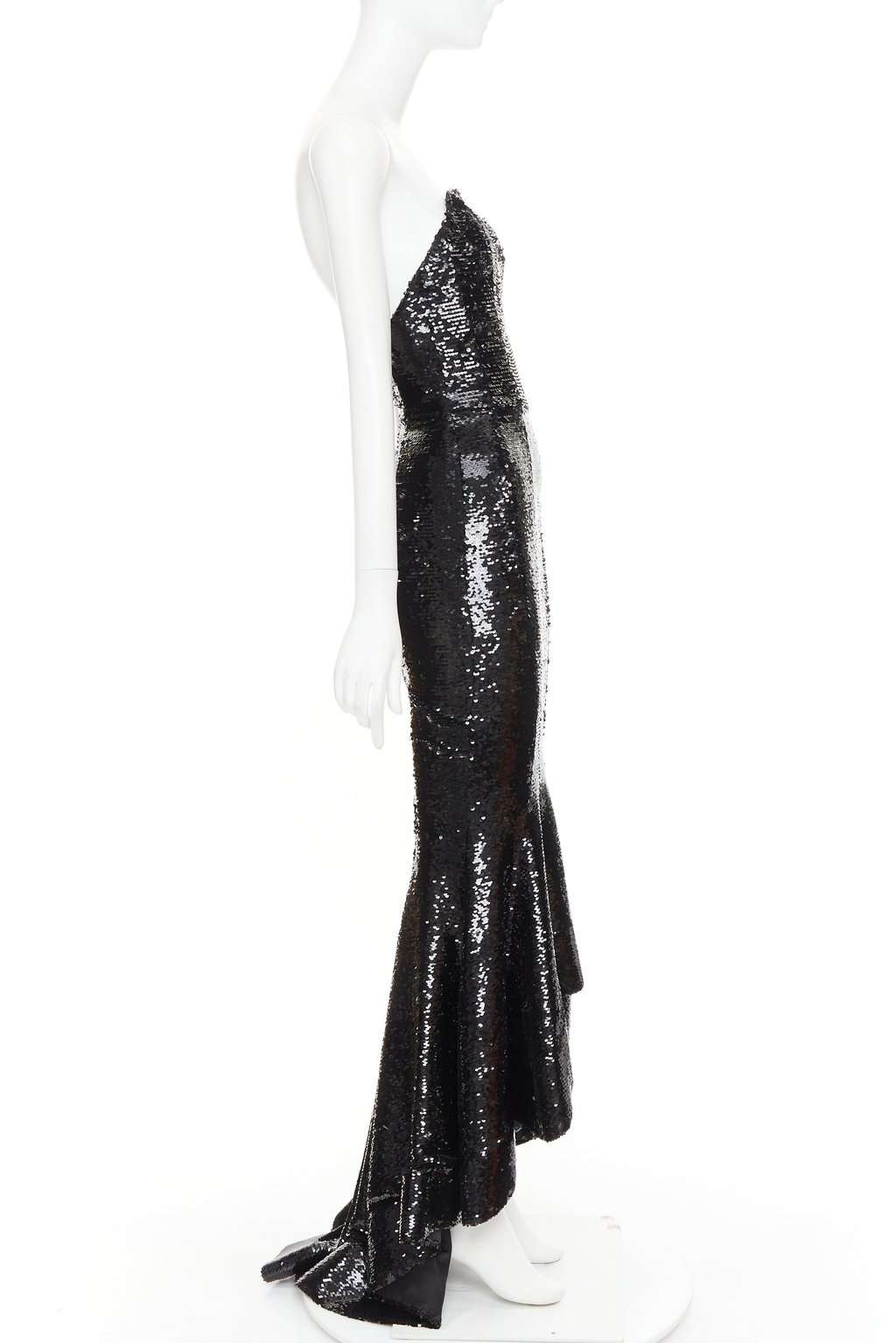 Alexandre Vauthier Black Dress Black Very good condition - Model View