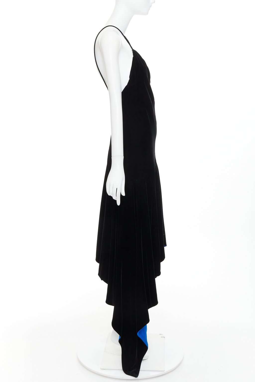 Alexandre Vauthier Black Velvet Dress Black Velvet Very good condition - Inside View