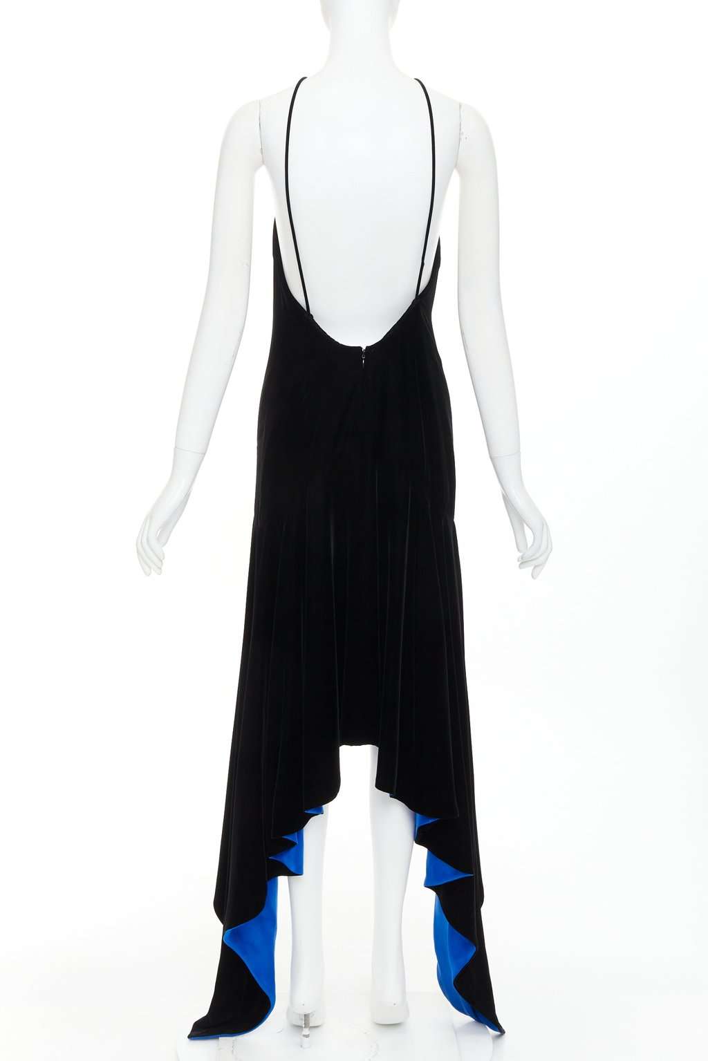 Alexandre Vauthier Black Velvet Dress Black Velvet Very good condition - Model View