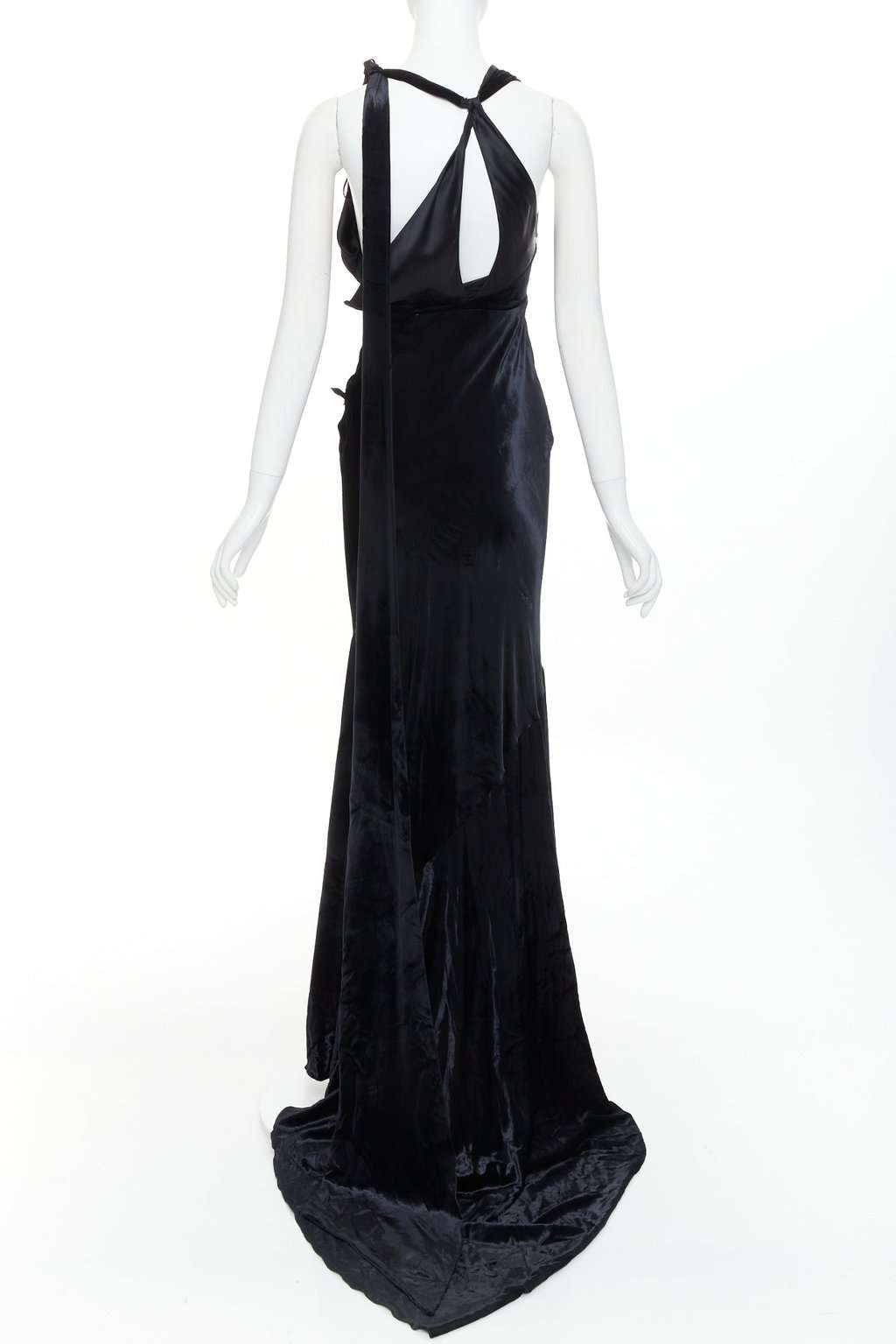 Alexandre Vauthier Black Velvet Dress Black Velvet Fair condition - Box View
