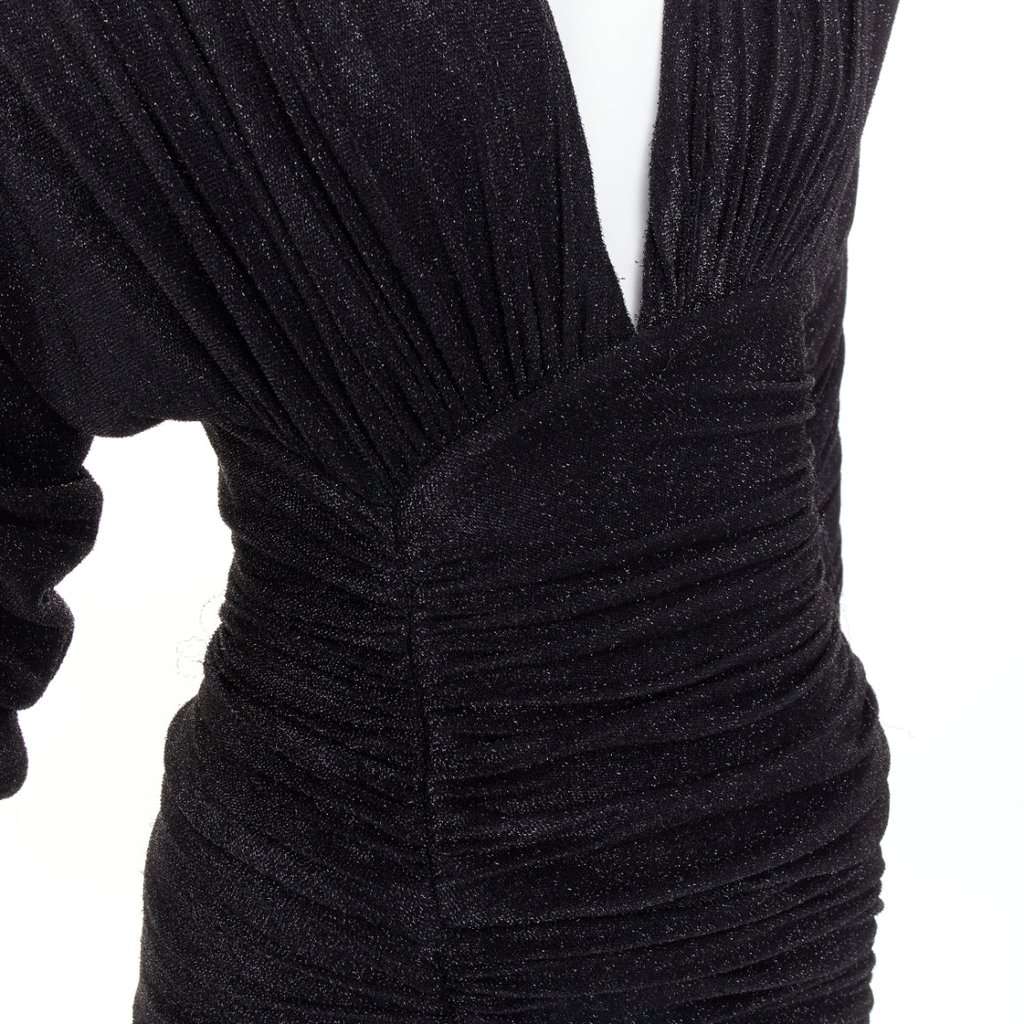 Alexandre Vauthier Black Polyester Dress Black Polyester Good condition - Back View