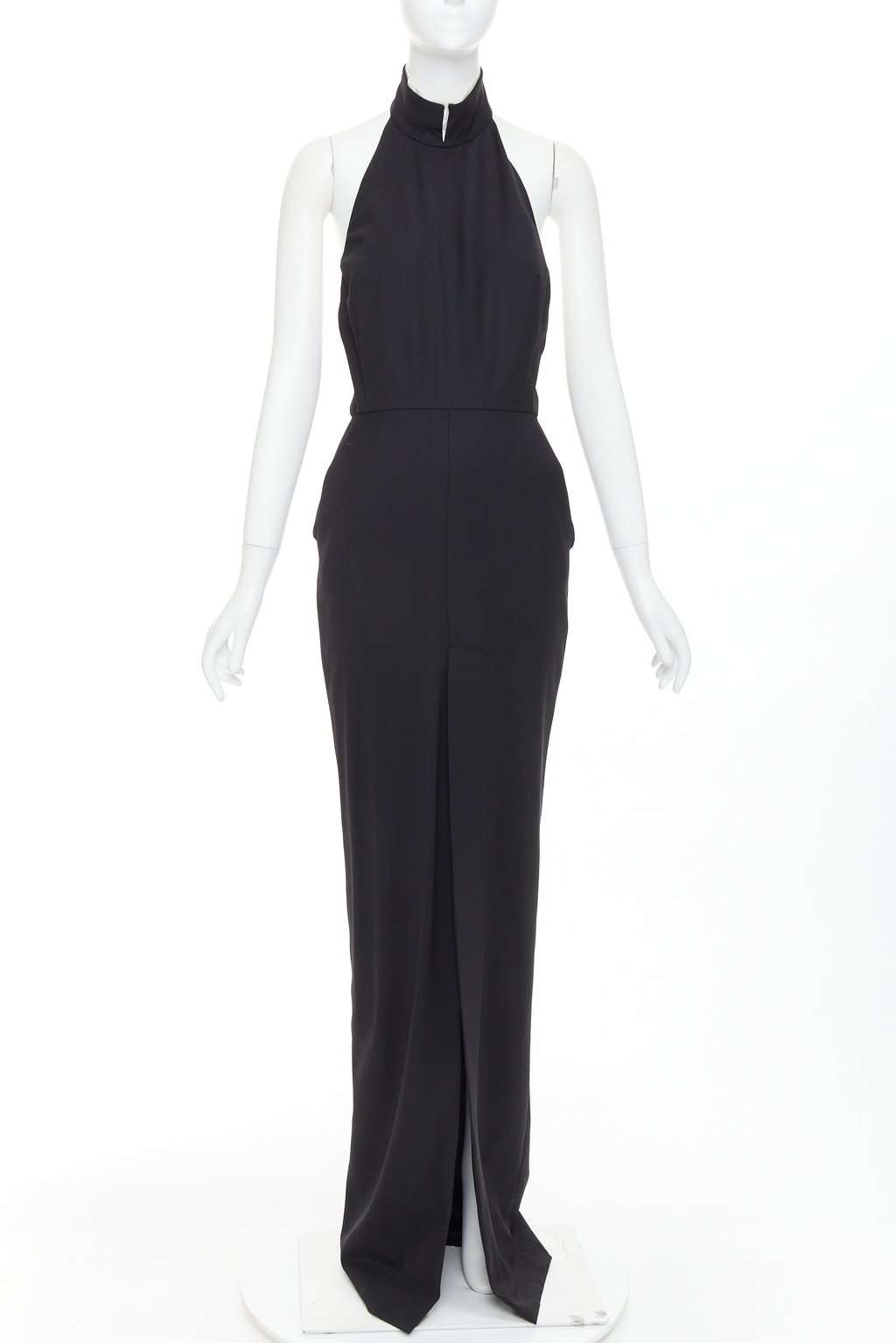 Alexandre Vauthier Black Wool Dress Black Wool Good condition - Front View