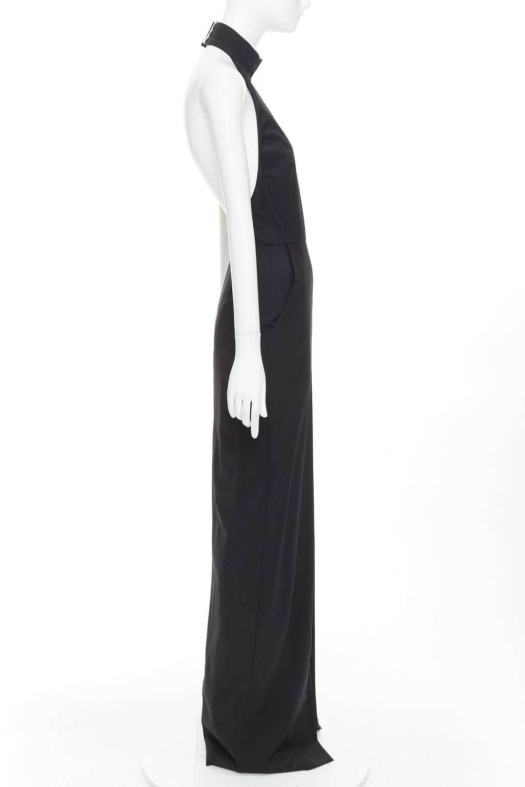 Alexandre Vauthier Black Wool Dress Black Wool Good condition - Model View