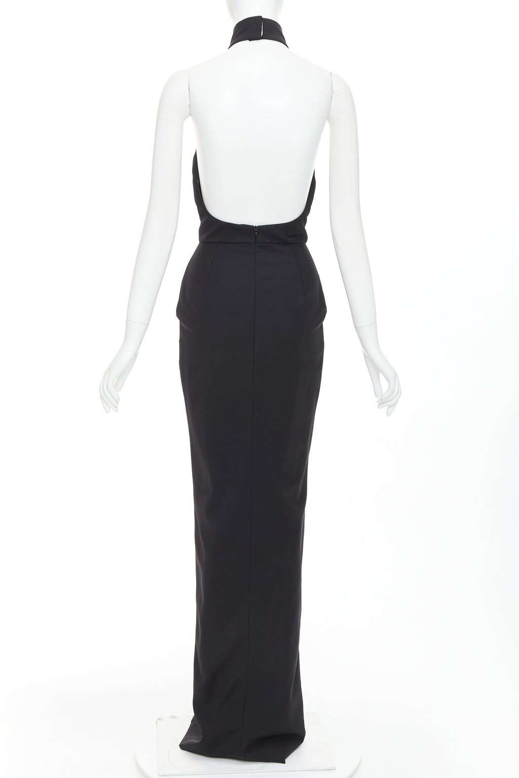 Alexandre Vauthier Black Wool Dress Black Wool Good condition - Box View