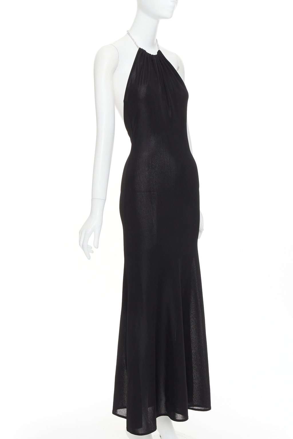 Alexandre Vauthier Black Viscose Dress Black Viscose Very good condition - Front View