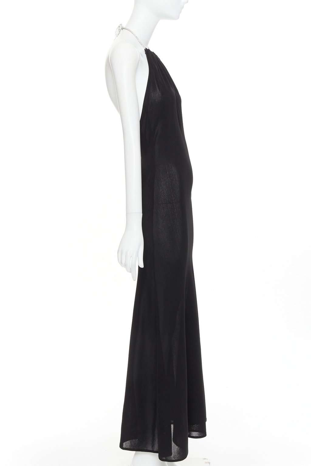 Alexandre Vauthier Black Viscose Dress Black Viscose Very good condition - Model View