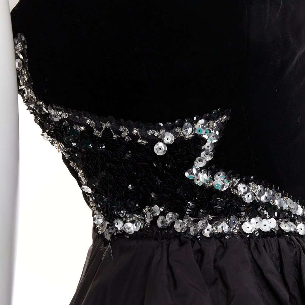 Alexandre Vauthier Black Dress Black Very good condition - Back View