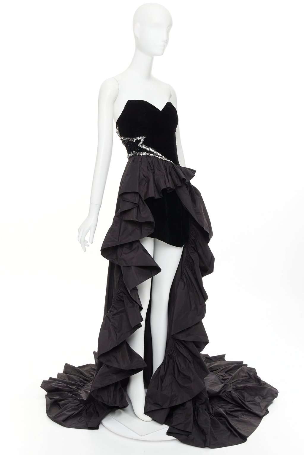 Alexandre Vauthier Black Dress Black Very good condition - Inside View