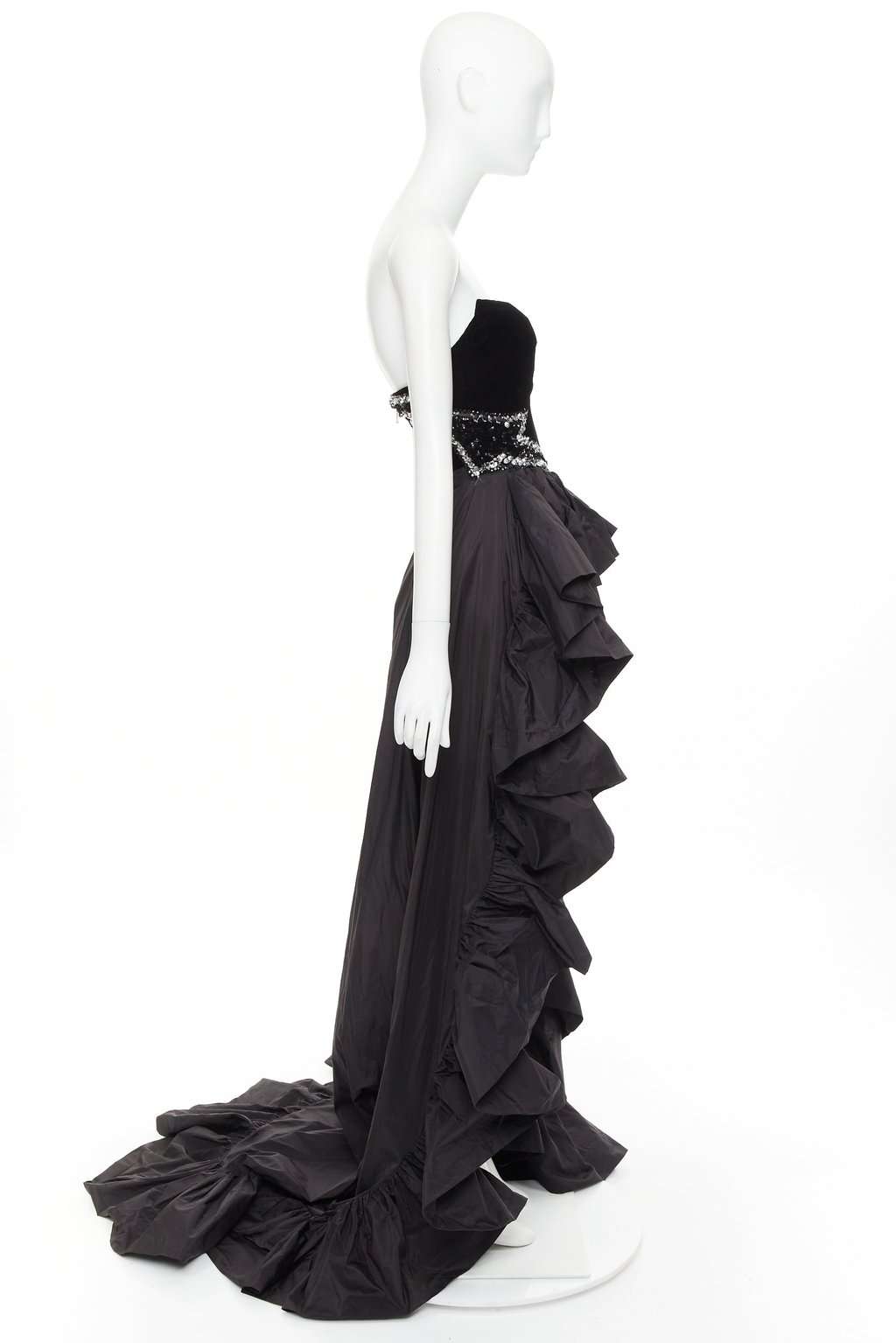 Alexandre Vauthier Black Dress Black Very good condition - Model View