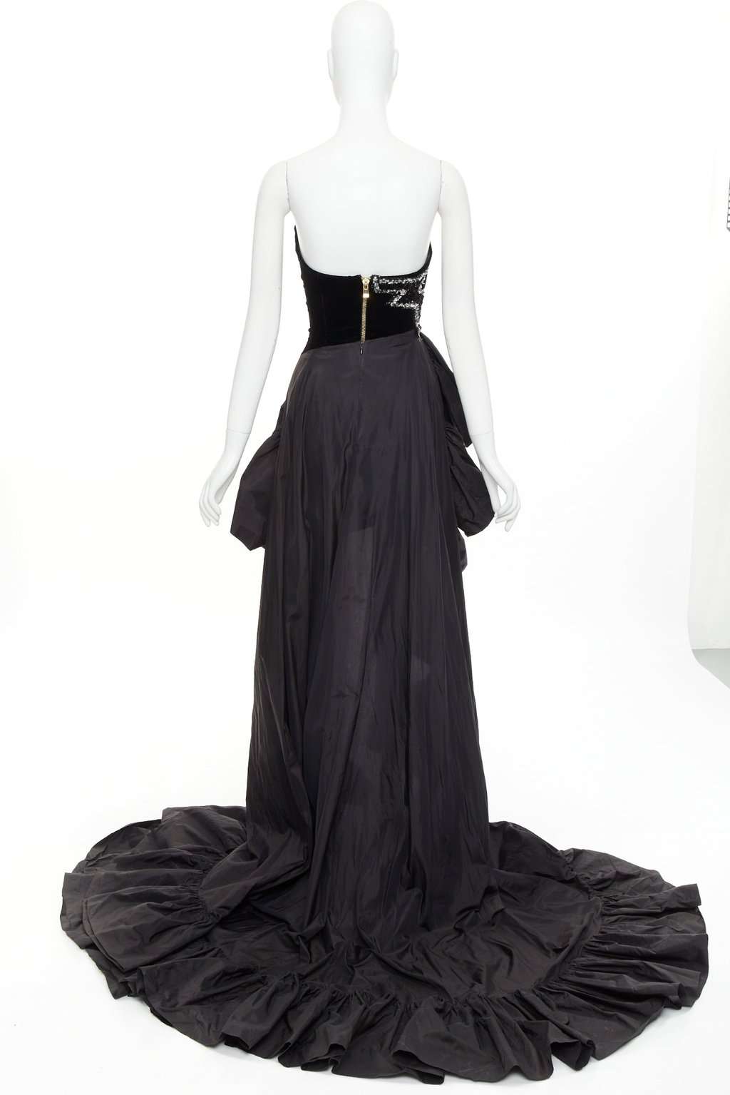 Alexandre Vauthier Black Dress Black Very good condition - Box View