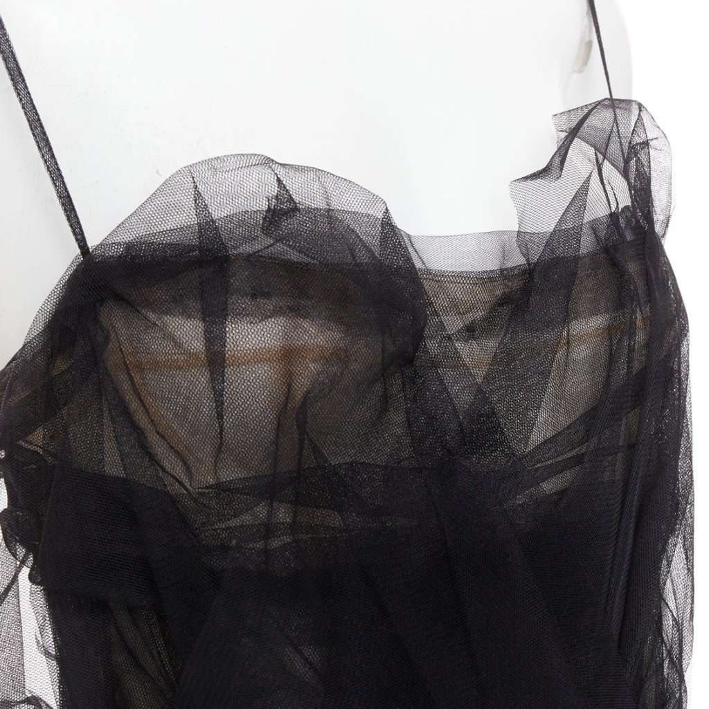 Alexandre Vauthier Black Polyester Dress Black Polyester Very good condition - Back View
