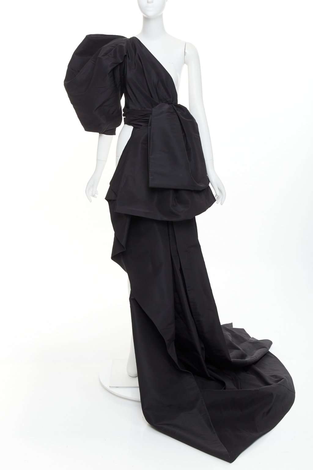 Alexandre Vauthier Black Silk Top Black Silk Very good condition - Front View